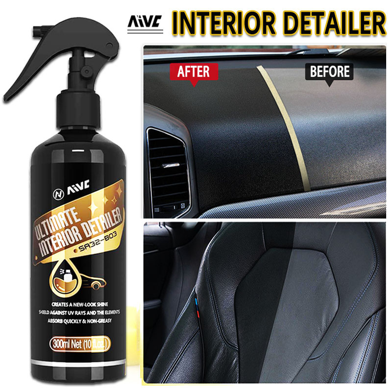 Leather Cleaner Interior - Pemulih Plastik Mobil, Pelapis Detail Interior,