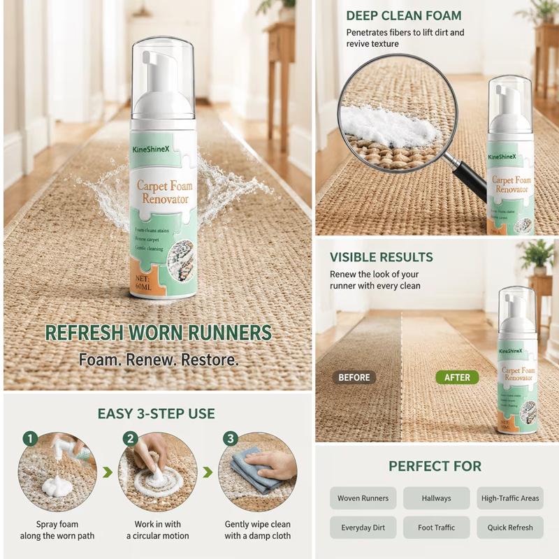Seat Cleaner Fabric - Pembersih Noda Busa Karpet, Pembersih Jok